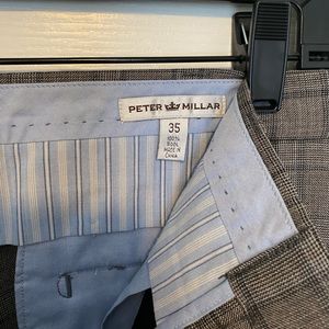 Men’s Peter Millar plaid pants 35/34